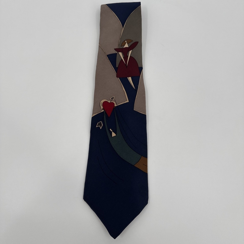 THE BEATLES "1963 I Saw Her Standing There' Neck‎ Tie 100% Silk Love Valentines